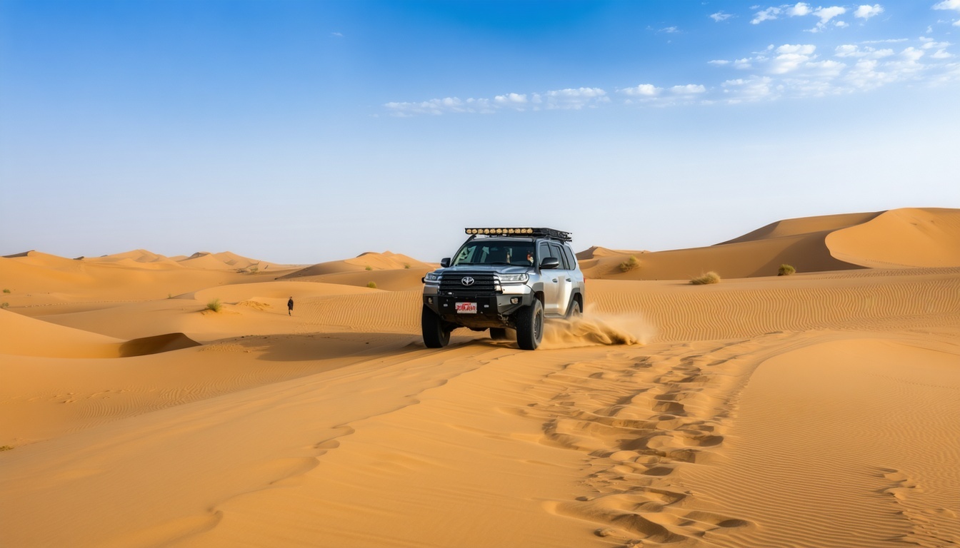 Desert safari adventure near Dubai